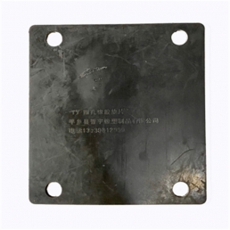 Four-hole rubber gasket